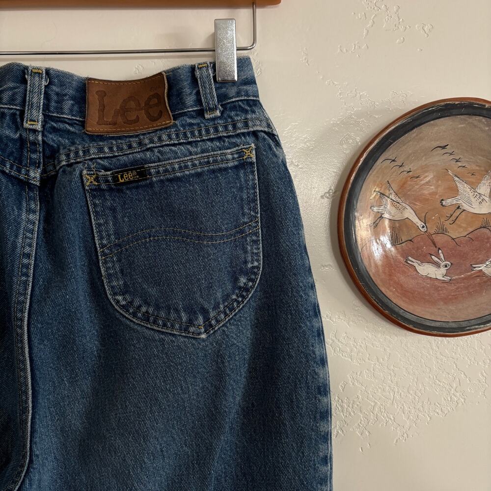 70s/80s Vintage Lee Denim High Rise Mom Jeans Womens